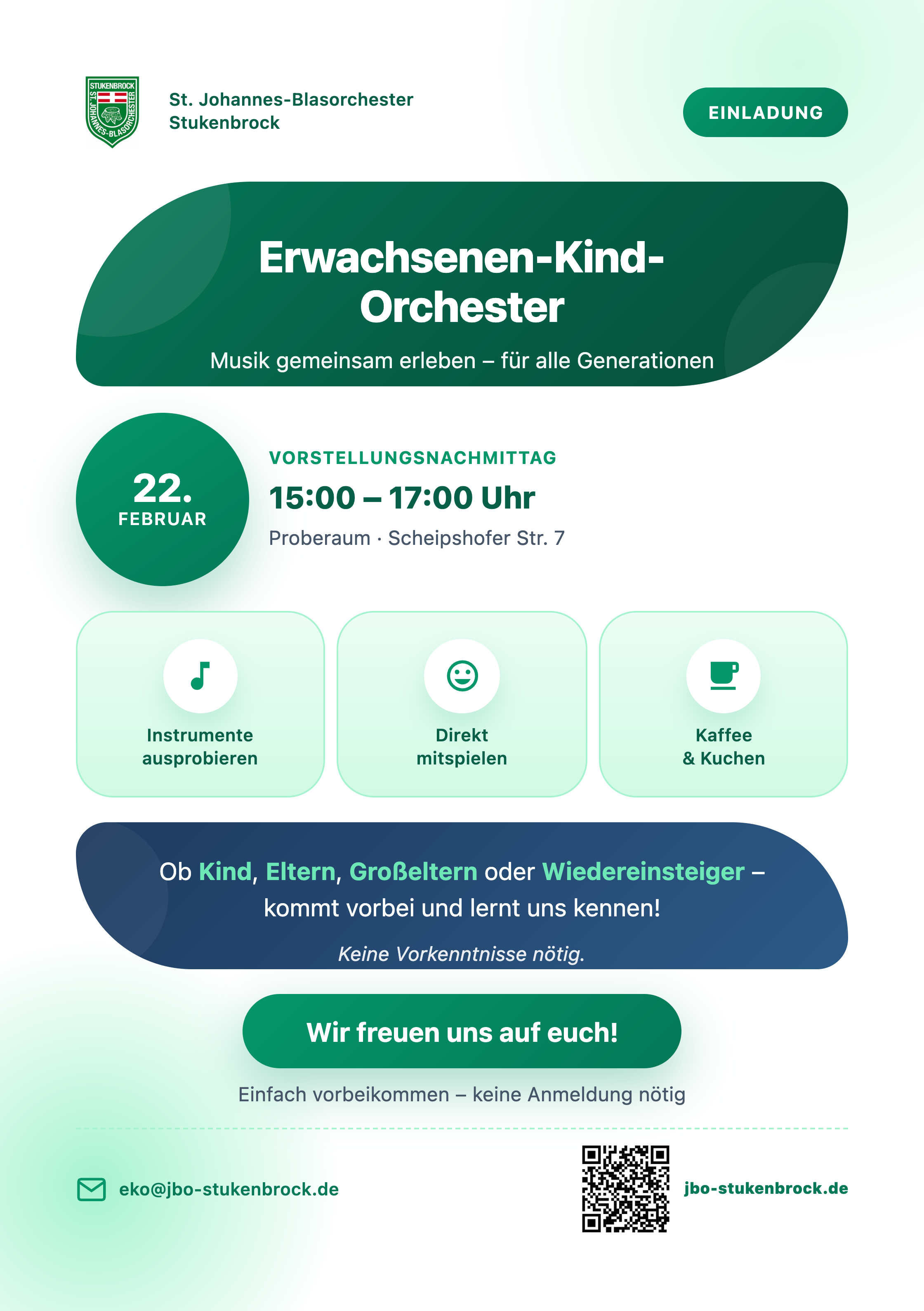 EKO Vorstellungsnachmittag Flyer